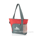 Bolsa promocional 600D con logotipo impreso personalizado